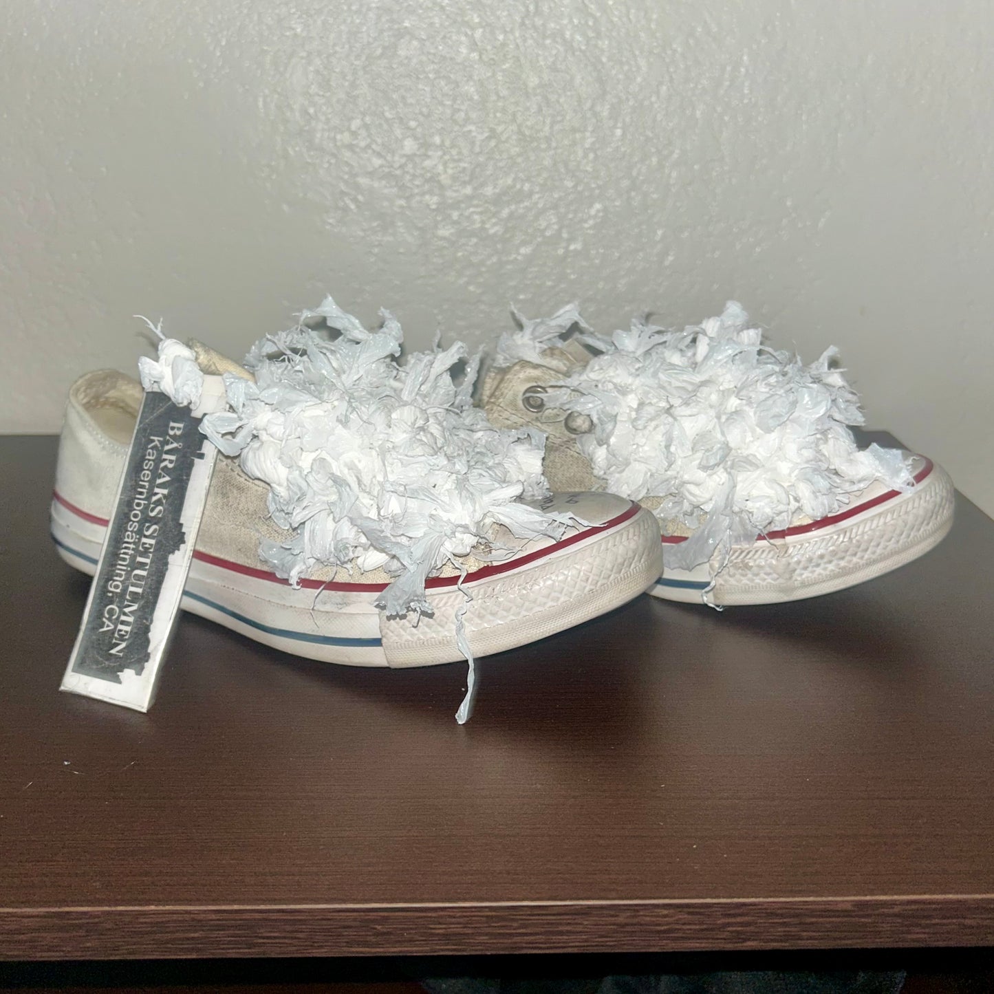 “Plastics and Plight” Sneakers (M6/ W8)