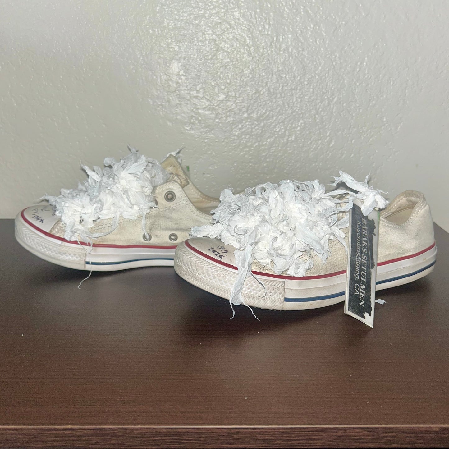 “Plastics and Plight” Sneakers (M6/ W8)