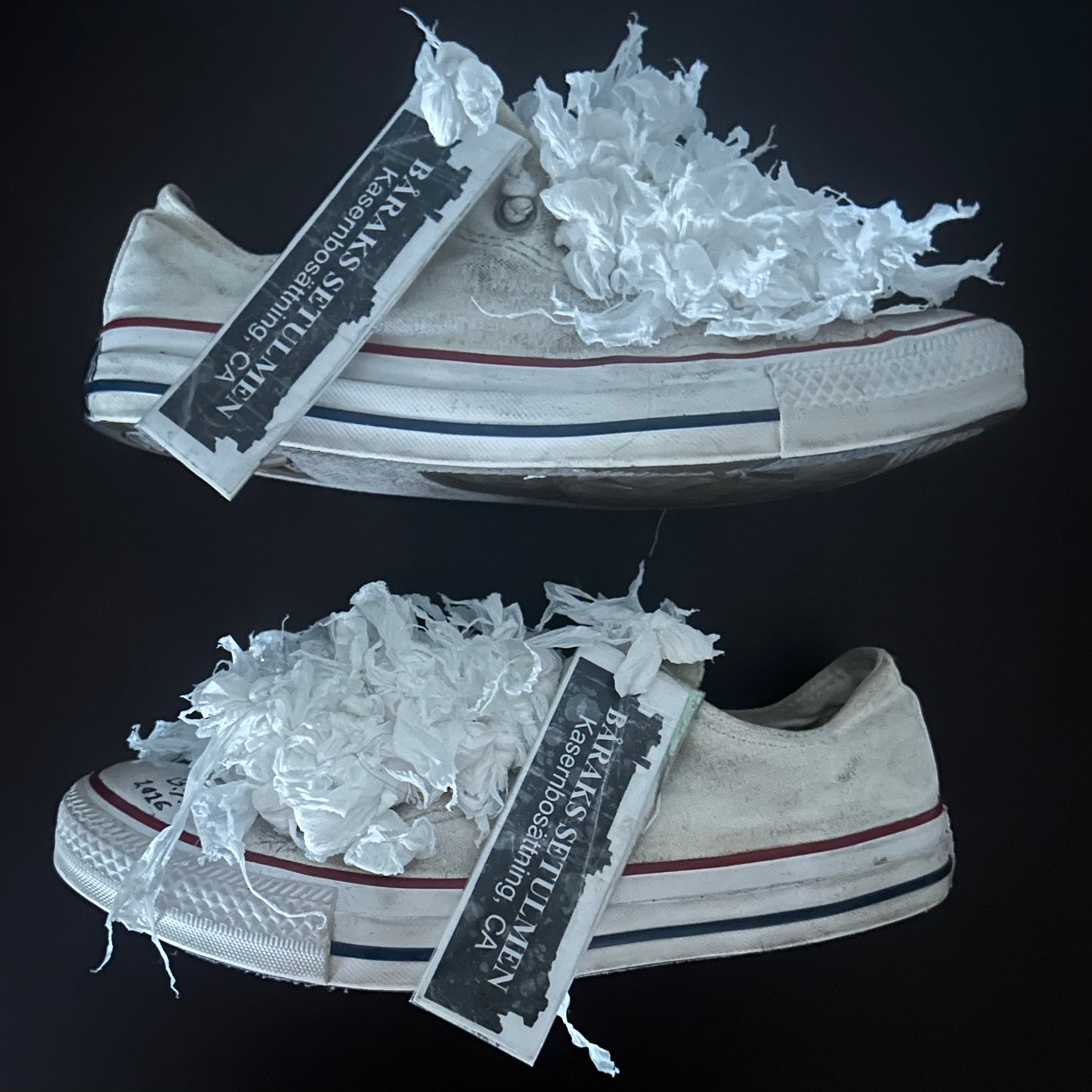 “Plastics and Plight” Sneakers (M6/ W8)