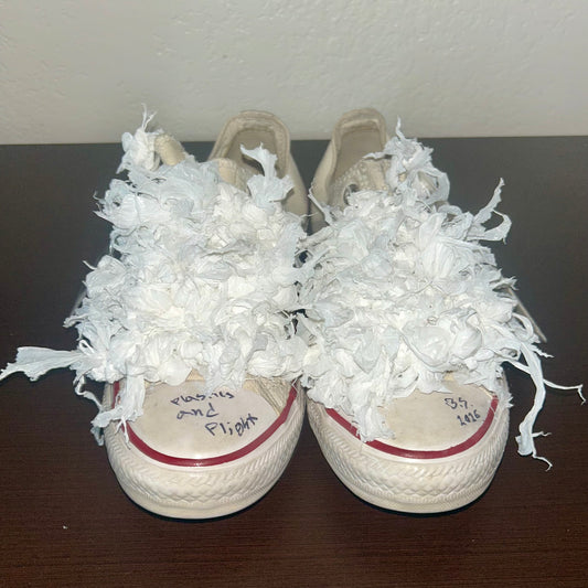 “Plastics and Plight” Sneakers (M6/ W8)