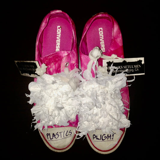 B. Set’s “Plastics and Plight” Sneakers (M10/ W12)